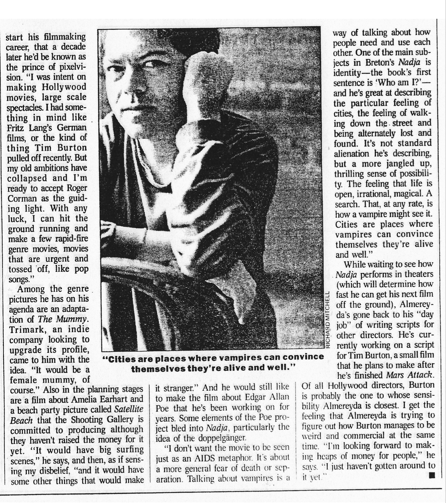Village Voice article 1995